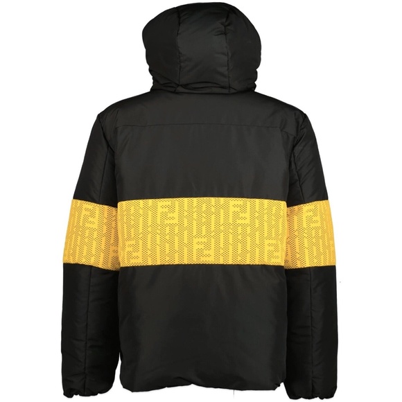 Fendi Puffer Jacket Reversible FF Logo Size X-Large New - Picture 3 of 7